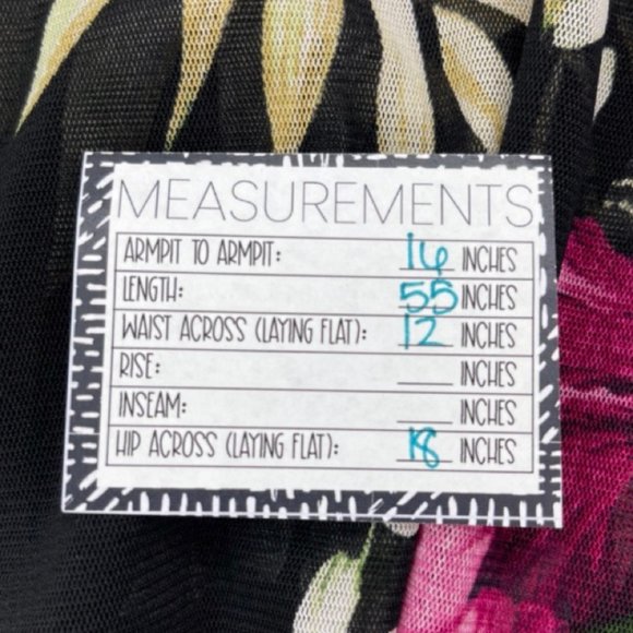 CHARLOTTE RUSSE | Black and Purple Floral Maxi Dress with Sheer Back | Size M - Picture 8 of 9